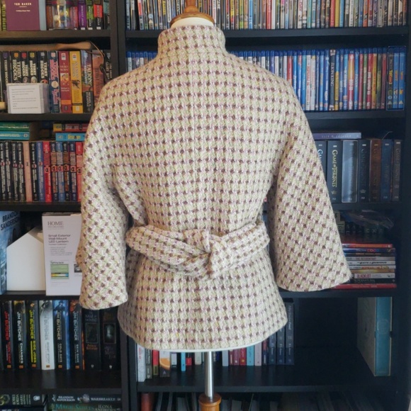 Banana republic bell sleeve tweed coat - Picture 4 of 6